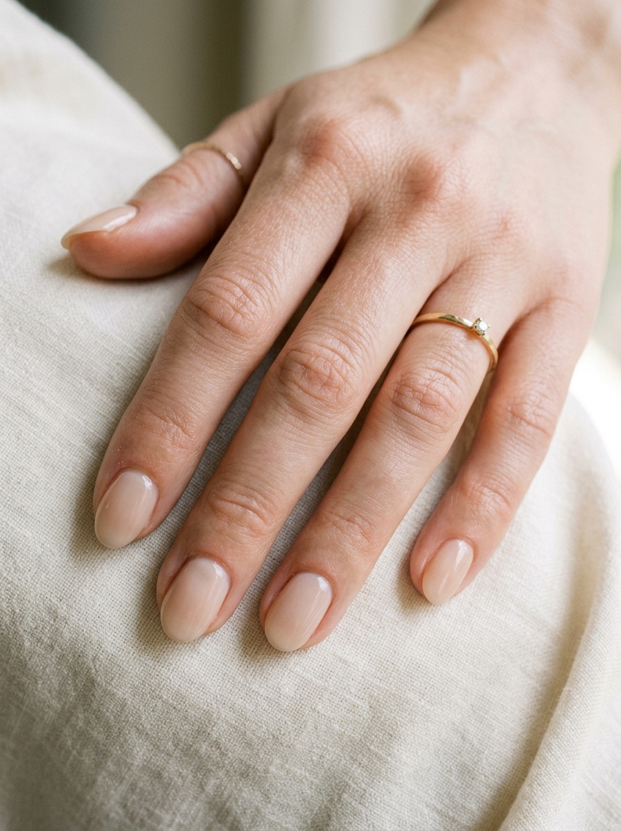Minimal Black Line Nails als Minimal Nails Inspiration 2026